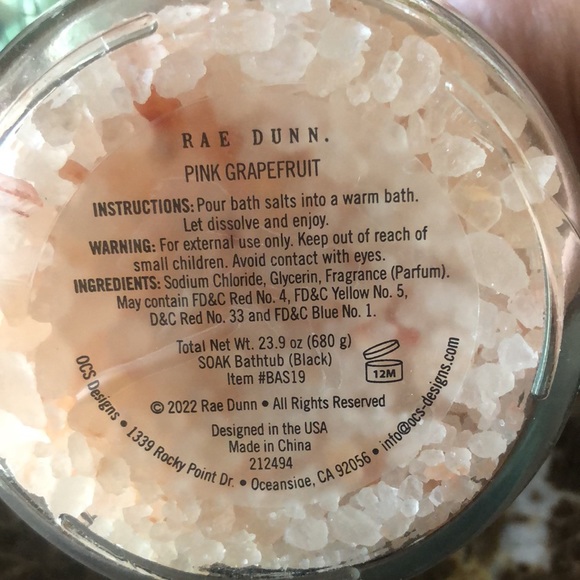 RAE DUNN DELUXE BATH SET FOR A QUEEN. 3 PCS. - Picture 5 of 8